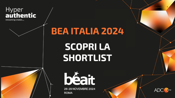 Bea Italia 2024: online la shortlist degli eventi finalisti al Premio che il 26 e il 27 novembre animerà la Live Communication Week a Roma