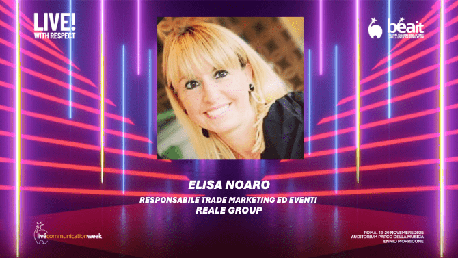 BEA Italia 2025. Elisa Noaro (Reale Group) è il presidente della giuria di aziende della 22esima edizione: 