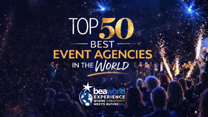 Bea World Top 50 Event Agencies. Ninetynine (Italia) è l'agenzia più premiata. Sul podio secondo posto per Xsaga (Paesi Bassi) e terze classificate Ex-aequo la spagnola Experientia e l'olandese WINK